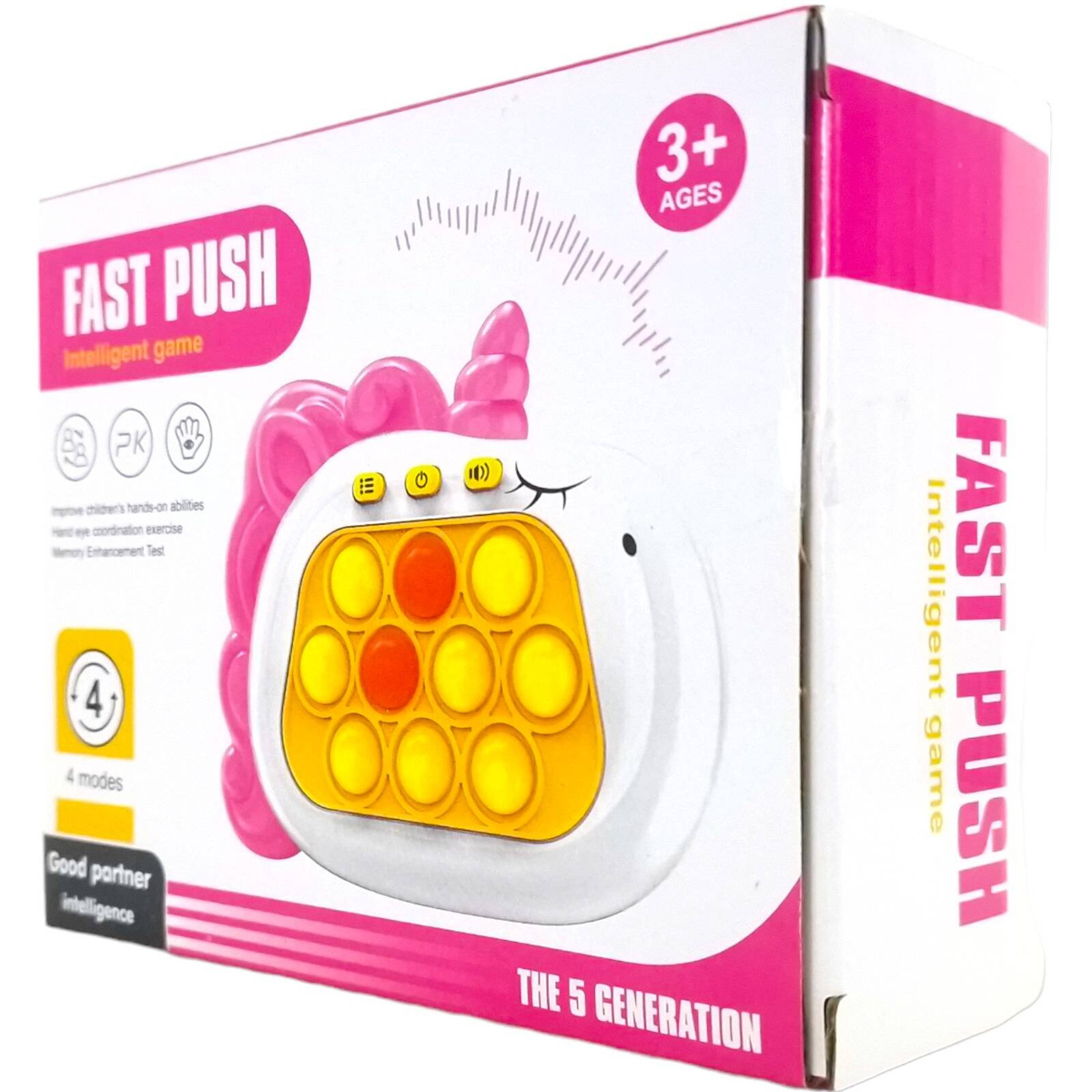 GRA POP IT DLA DZIEWCZYNKI ZRĘCZNOŚCIOWA QUICK PUSH GAME JEDNOROŻEC GIERKA