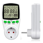 PROGRAMATOR CZASOWY Z DUŻYM EKRANEM LCD TIMER TYGODNIOWY 230V 16A 3680W 