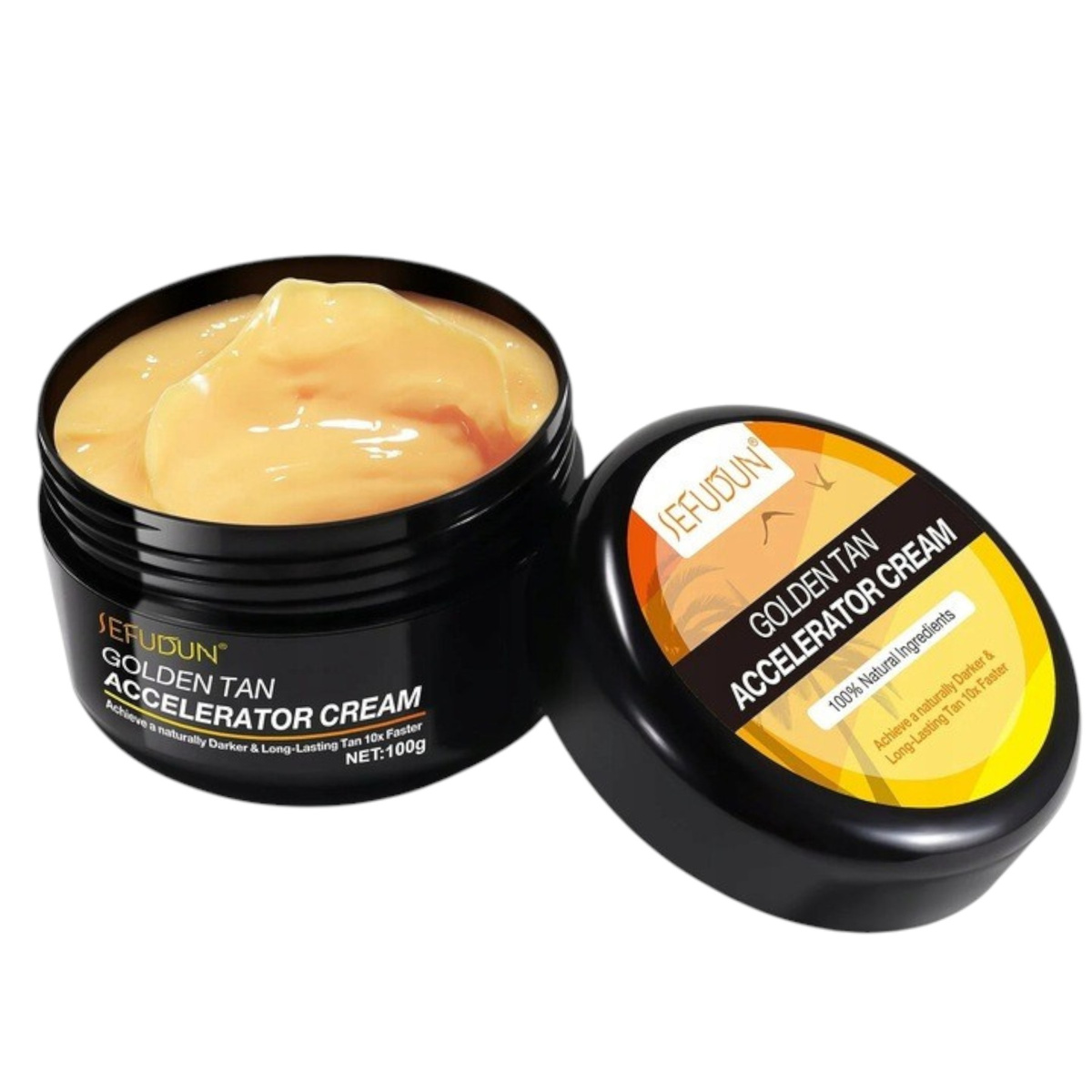 SEFUDUN KREM PRZYŚPIESZAJĄCY OPALANIE 100g NATURALNA I GŁĘBOKA OPALENIZNA