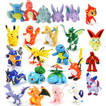 POKEMON DUŻY ZESTAW FIGUREK POKEMON GO 24 SZTUKI FIGURKI Z BAJKI GRY 24w1