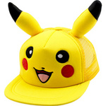 CZAPKA Z DASZKIEM POKEMON PIKACHU DUŻE USZY REGULOWANA DLA DZIECI FULL CAP