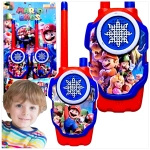 SUPER MARIO WALKIE TALKIE ŁOKI TOKI DWIE KRÓTKOFALÓWKI 2x SŁUCHAWKA 