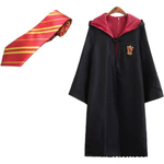 STRÓJ HARRY POTTER DLA DZIECI HERB GRYFFINDORU PELERYNA SZALIK KRAWAT  XL