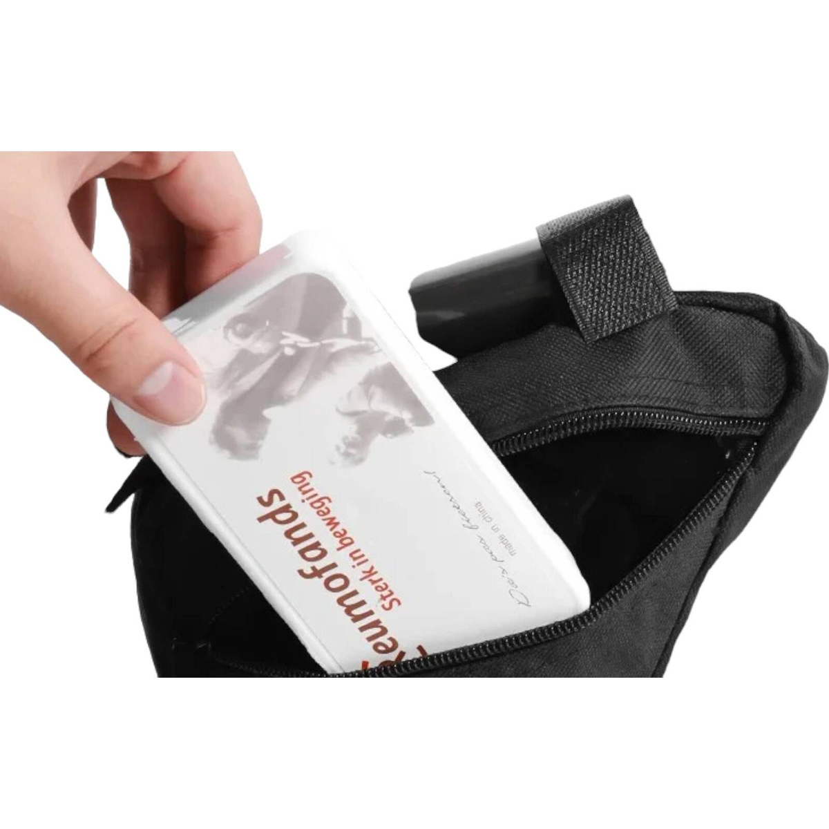 SASZETKA ROWEROWA SAKWA ETUI TORBA POKROWIEC NA ROWER TRÓJKĄTNA NA RAMĘ