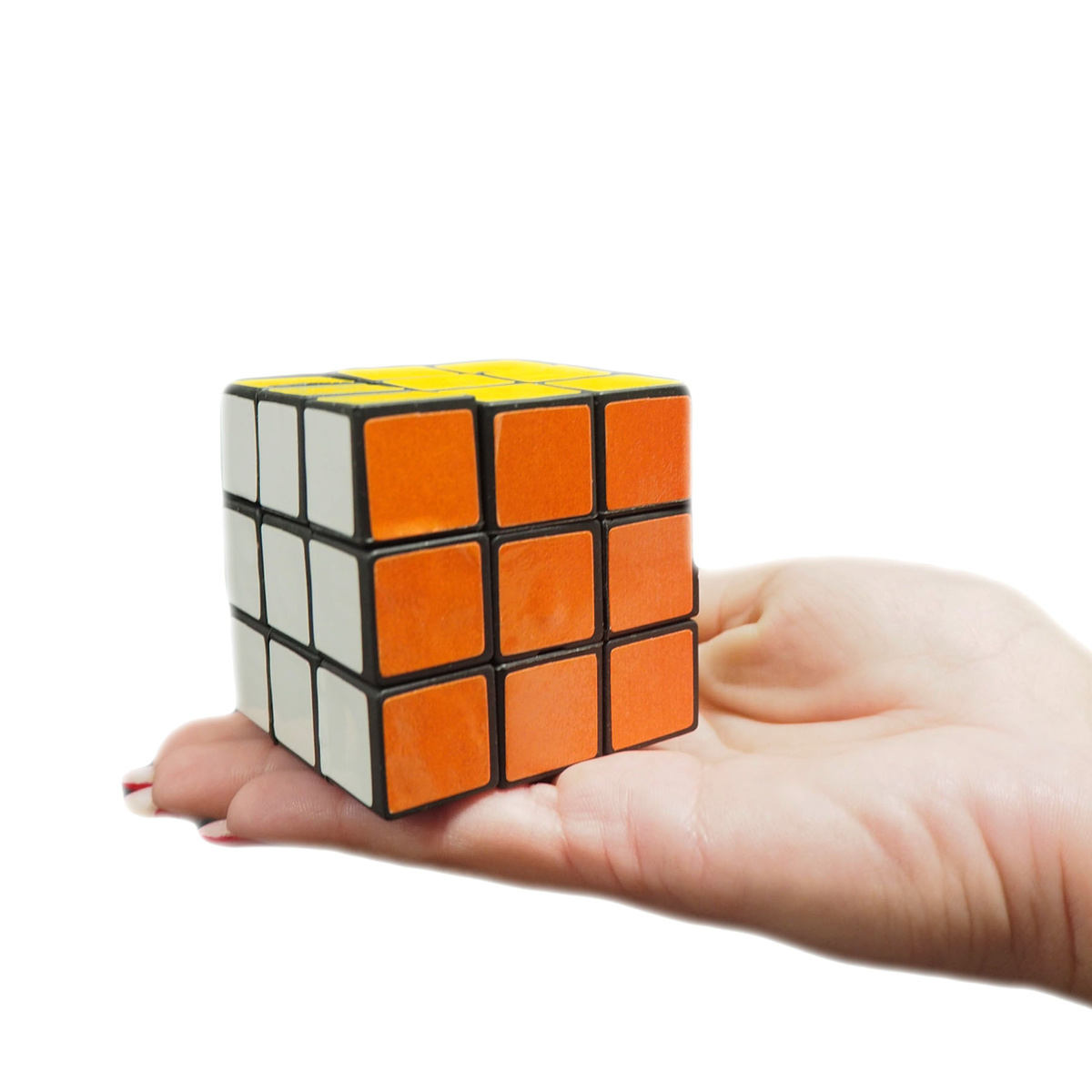 KOSTKA LOGICZNA ŁAMIGŁÓWKA 3x3x3 UKŁADANKA GRA 6CM ZABAWKA DO UKŁADANIA