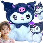 MASKOTKA KUROMI PLUSZOWA PRZYTULANKA MIĘKKI PLUSZAK DUŻY 35CM HELLO KITTY