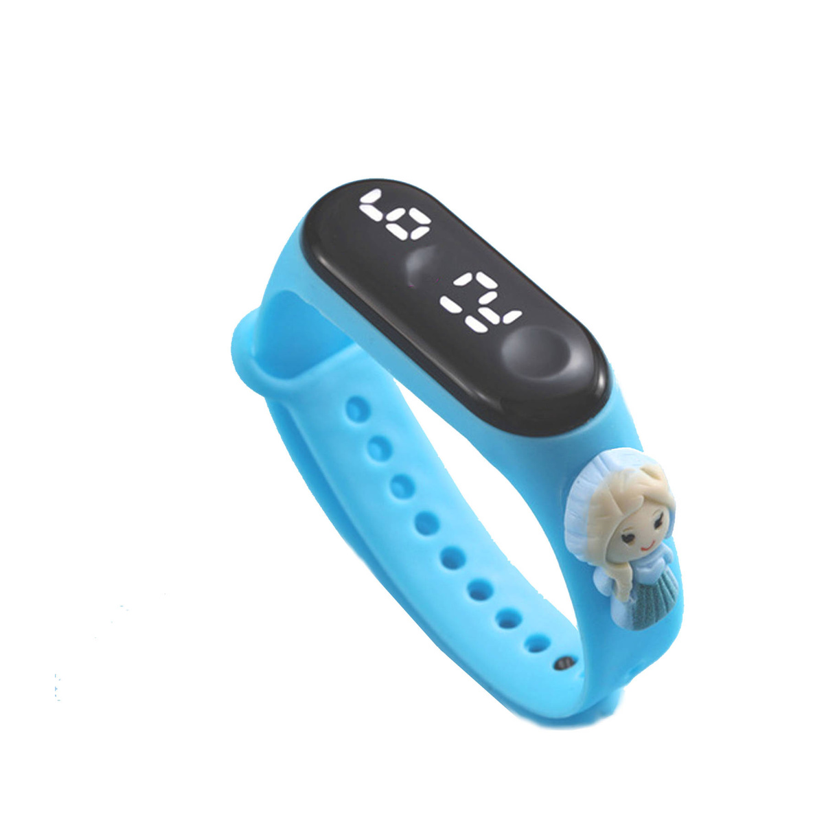  ELEKTRONICZNY SUPER ZEGAREK LED DLA DZIEWCZYNKI SMARTWATCH FROZEN ELSA  