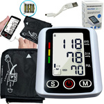 CIŚNIENIOMIERZ NARAMIENNY ELEKTRONICZNY DUŻY WYŚWIETLACZ LED 22-32CM ZAPIS 