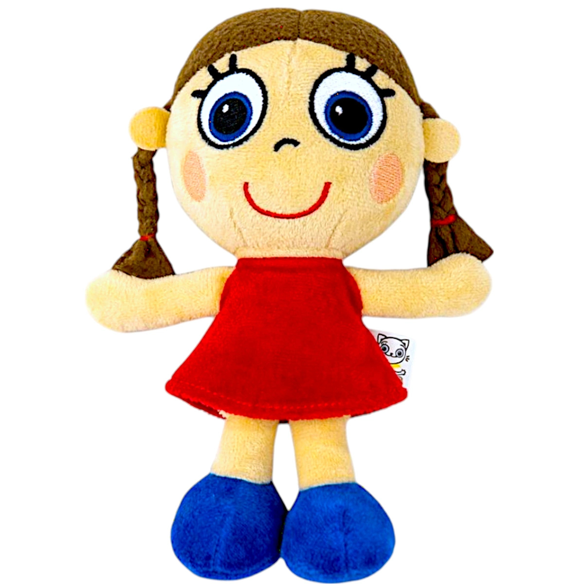 KICIA KOCIA - PLUSZOWA MASKOTKA ADELKA 26cm PRZYTULANKA PLUSZOWA Z BAJKI