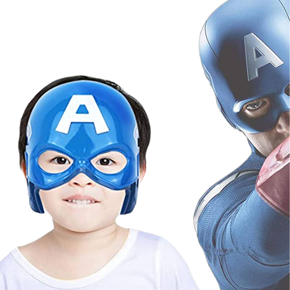 AVENGERS KAPITAN AMERYKA Zestaw Rękawica + JOJO + Maska Kapitana Ameryki	