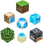 KLOCKI KONSTRUKCYJNE PIXEL KLOCKI MAGNETYCZNE 18 SZTUK SZEŚCIANY 2 LUDZIKI