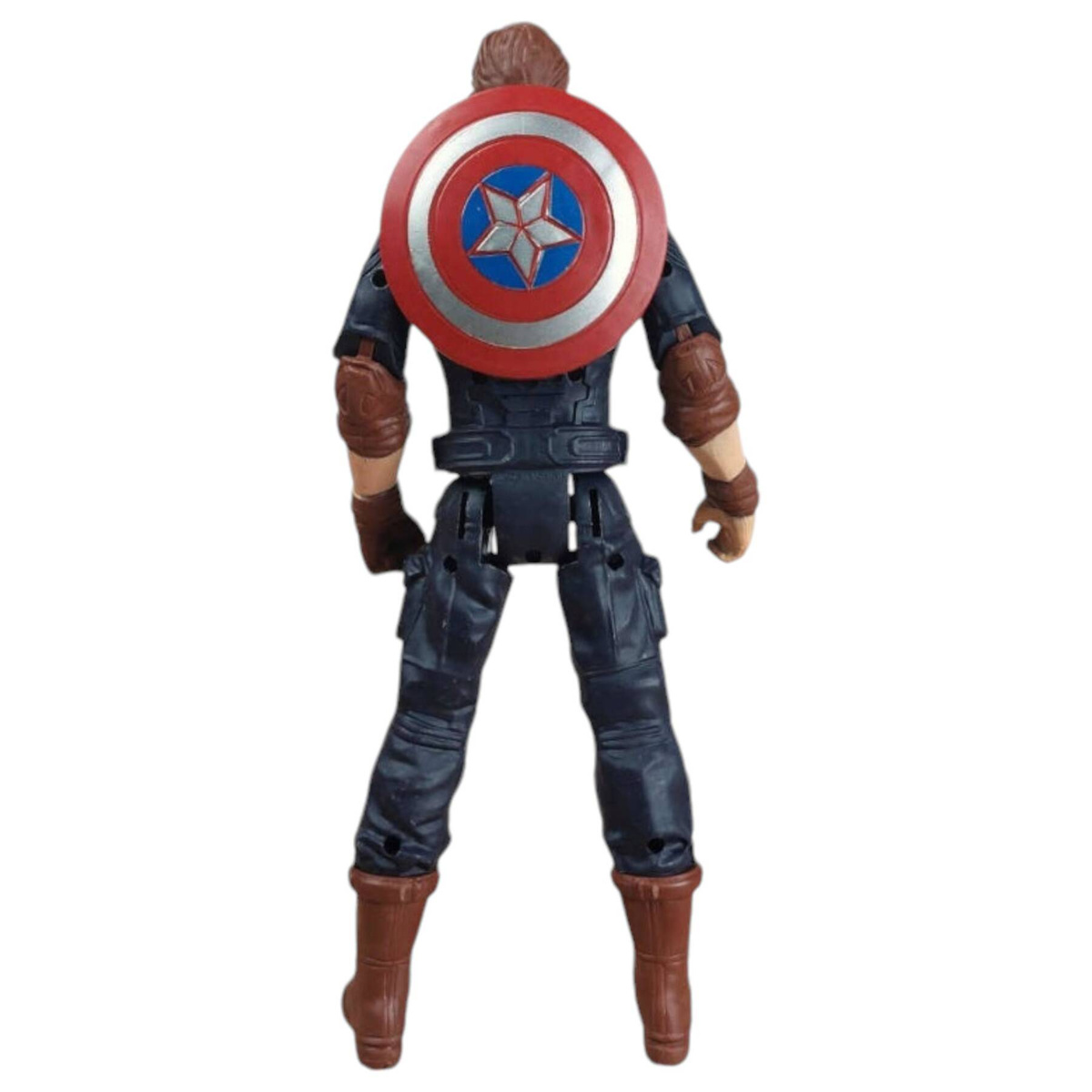 KAPITAN AMERYKA FIGURKA DUŻA RUCHOMA + TARCZA AVENGERS ŚWIECI DŹWIĘK 30CM
