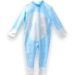 BLUEY I BINGO PRZEBRANIE DLA DZIECI KOSTIUM + MASKA ROZMIAR 130-140  NA BAL