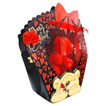 ZESTAW 4w1 PREZENT DLA ZAKOCHANYCH GIFTBOX DLA UKOCHANEJ NA WALENTYNKI MIŚ