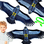 MEGA LATAWIEC ORZEŁ MOCNY DUŻY OGROMNY PTAK XXL 130 CM ODSTRASZACZ PTAKÓW 