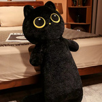 PLUSZOWA MASKTOKA KOT DŁUGA PODUSZKA KOT Z WIELKIMI OCZAMI PLUSZAK 70cm 