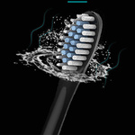 SZCZOTECZKA SONICZNA DO ZĘBÓW ELEKTRYCZNA 4 KOŃCÓW 6 TRYBÓW PRACY USB IPX7