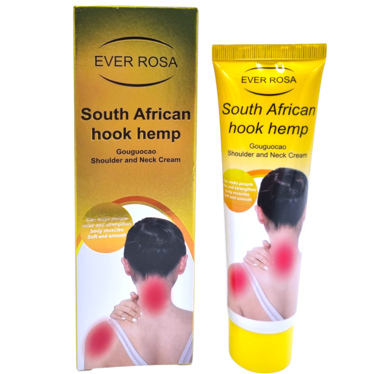 EVER ROSA KREM PRZECIWBÓLOWY DO SZYI I RAMION Z KONOPII HAKOWYCH 130ml