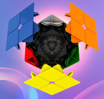 KOSTKA LOGICZNA DO UKŁADANIA WYREGULOWANA 2x2x2 ZABAWKA EDUKACYJNA