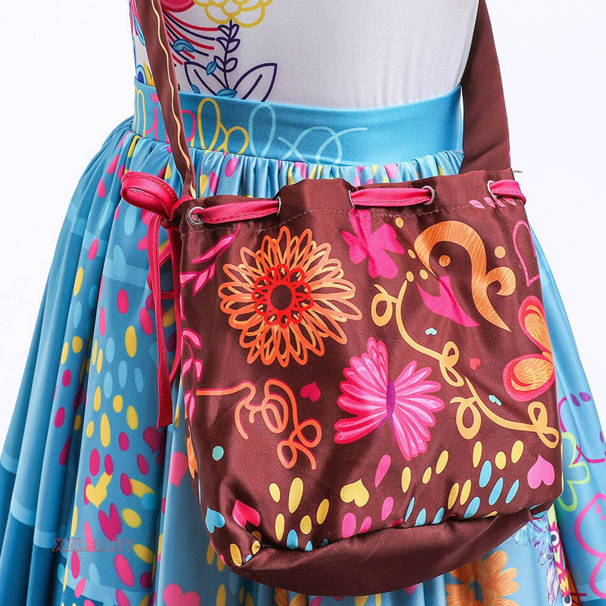 ENCANTO Kostium Dla Dziewczynki Sukienka Mirabel  r. 110