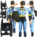 BATMAN Strój Dla Chłopca Kostium wersja Deluxe 122-128