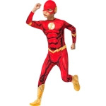 STRÓJ DLA CHŁOPCA DC THE FLASH PRZEBRANIE NA BAL KOSTIUM NA IMPREZĘ 128-134