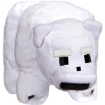 MINECRAFT DUŻA MASKOTKA Z GRY NIEDŹWIEDŹ POLARNY PLUSZOWA FIGURKA BIAŁY MIŚ