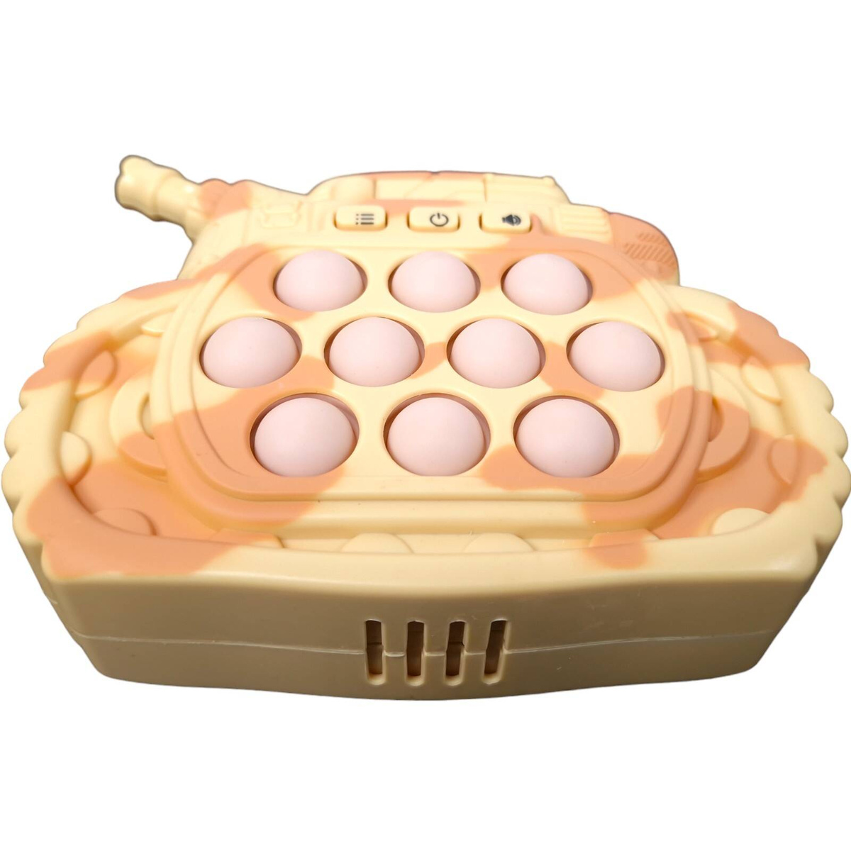 GRA ZRĘCZNOŚCIOWA POP IT ANTYSTRESOWA ELEKTRYCZNA KONSOLA CZOŁG GIERKA PUSH