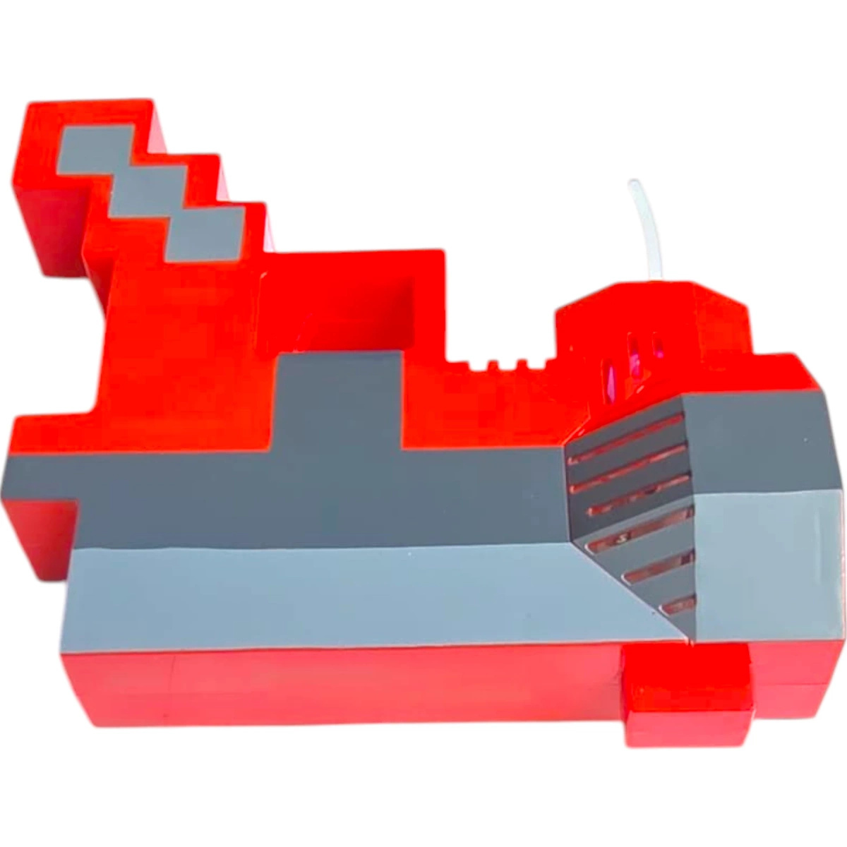 MINECRAFT PISTOLET DO BANIEK MYDLANYCH BAŃKI MYDLANE WYRZUTNIA + PŁYN PIXEL