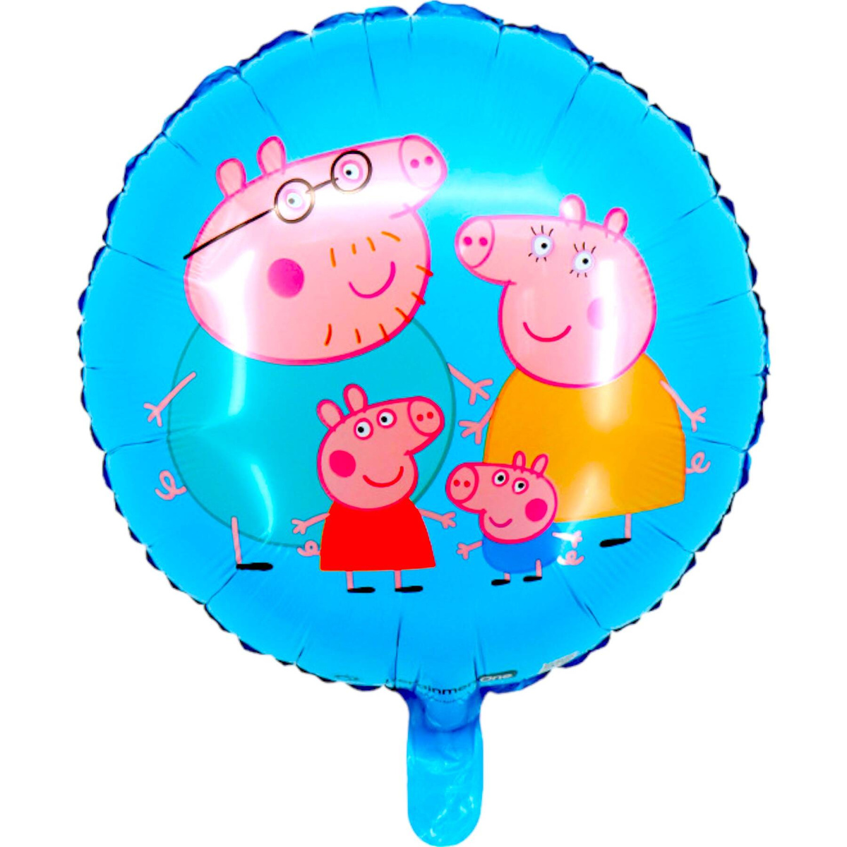 BALON FOLIOWY URODZINOWY 45cm ŚWINKA PEPPA GEORGE RODZINA NA URODZINY PARTY