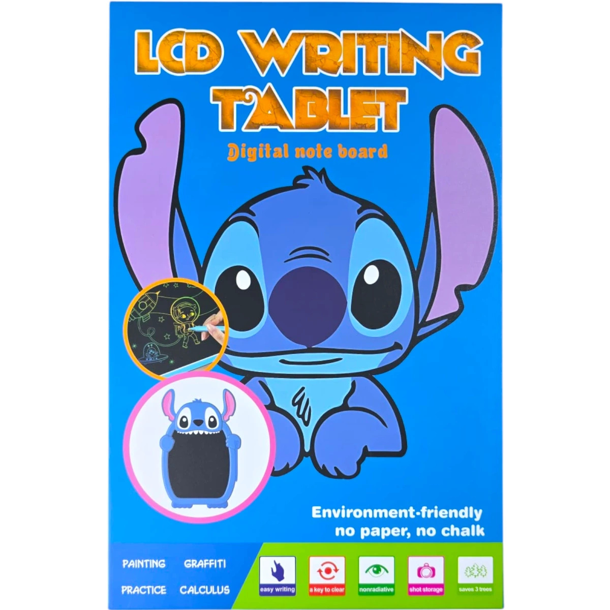 LILO STICH TABLET DLA DZIECI DO RYSOWANIA 8'' TABLICA EDUKACYJNA DLA FANA