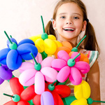 BALONY DO MODELOWANIA SKRĘCANIA DŁUGIE RURKI KOLOROWE FESTYN 100 SZTUK