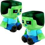 MINECRAFT BABY ZOMBIE PLUSZOWA MASKOTKA Z GRY PLUSZAK DUŻA PRZYTUALNKA 