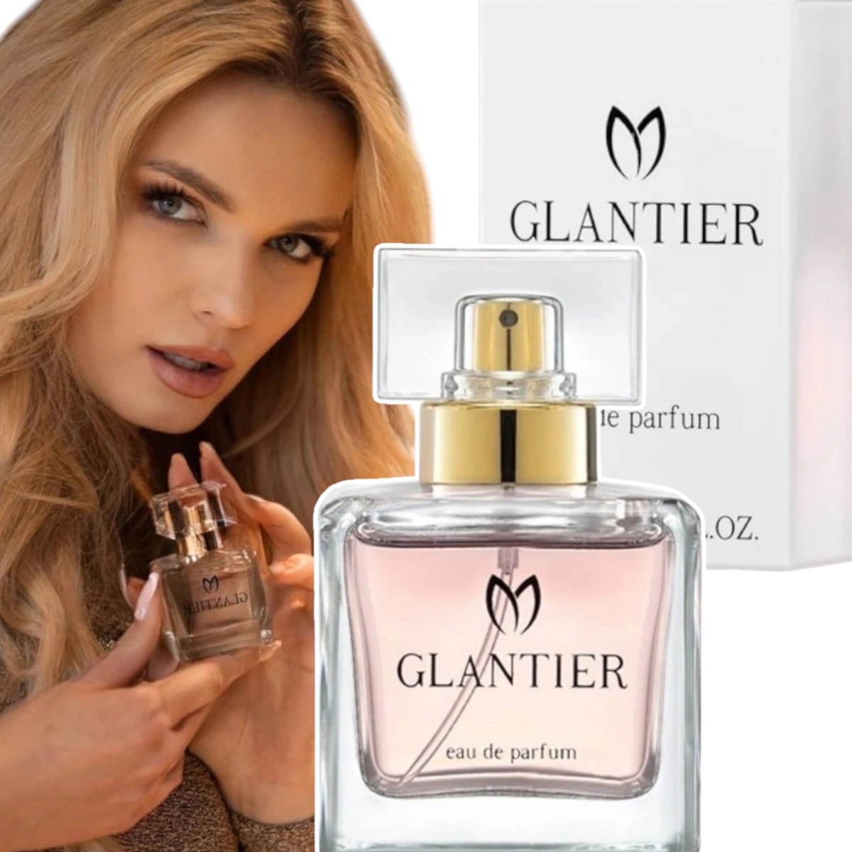 GLANTIER 493 PERFUMY DAMSKIE 50 ml ELEGANCKI KWIATOWO OWOCOWY ZAPACH DAMSKI