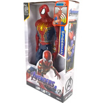 DUŻA FIGURKA INTERAKTYWNA SPIDERMAN RUCHOMA ŚWIECI DŹWIĘK SKRZYDŁA XXL 30CM