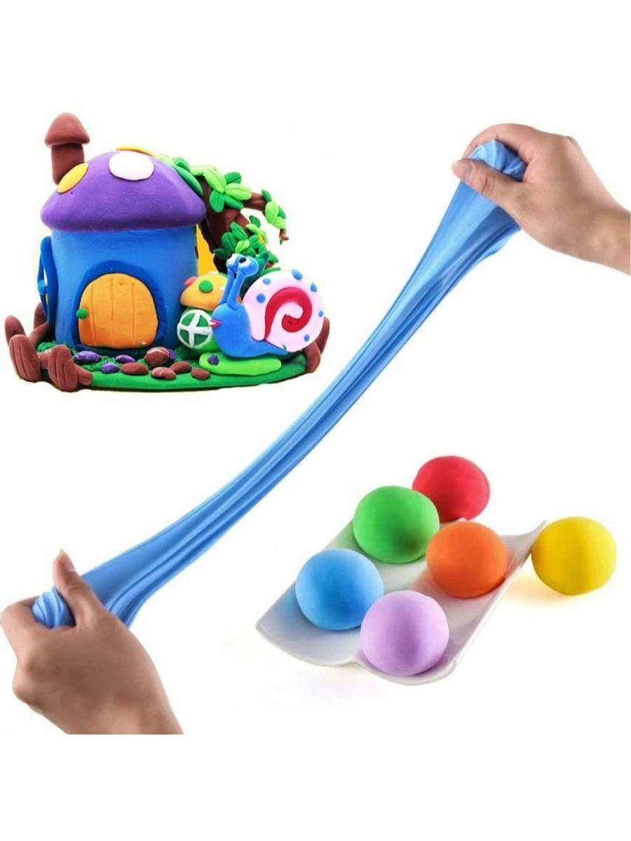 MASA PLASTYCZNA MAGICZNA PIANKOLINA KREATYWNA SUPER CLAY 36 SZTUK KOLORÓW 