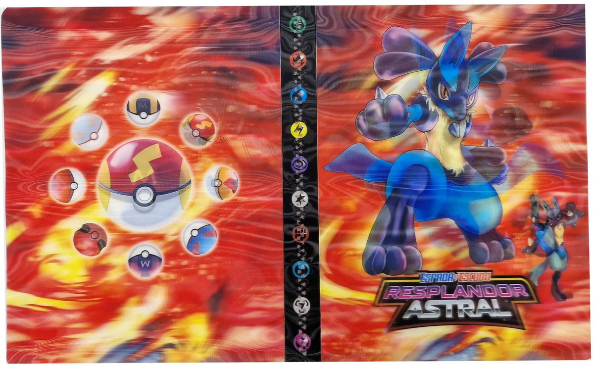 POKEMON ALBUM NA KARTY KOLEKCJONERSKIE DO GRY KLASER NA 120 KART ZESZYT