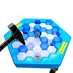 PINGWINY NA LODZIE PINGWIN W PUŁAPCE GRA ZRĘCZNOŚCIOWA RODZINNA FAMILIJNA