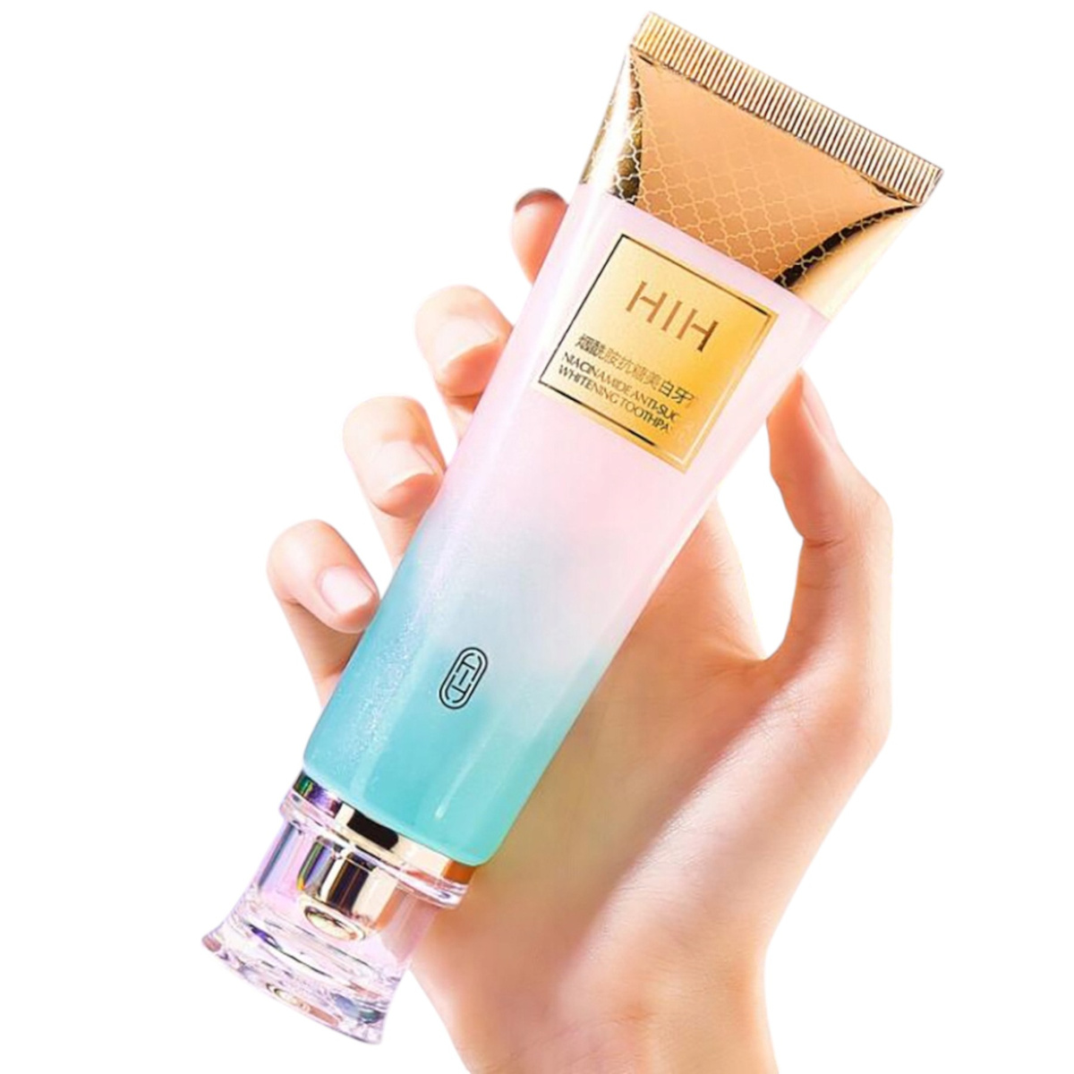 HIH NIKOTYNAMIDOWA PASTA DO ZĘBÓW Z NIACYNIDEM 100g SMAK BRZOSKWINIA 