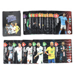 KARTY PIŁKARSKIE KOLEKCJONERSKIE DLA FANÓW FUTBOLU CZARNE 55 PIŁKA NOŻNA