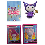 KUROMI SASZETKA NIESPODZIANKA FIGURKA + 3 KARTY KOLEKCJONERSKIE DO GRY 