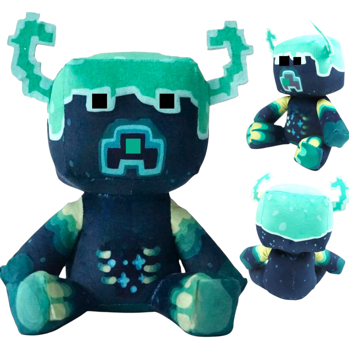 MINECRAFT MASKOTKA Z GRY PLUSZAK FIGURKA WARDEN NADZORCA PLUSZOWA DUŻA XXL