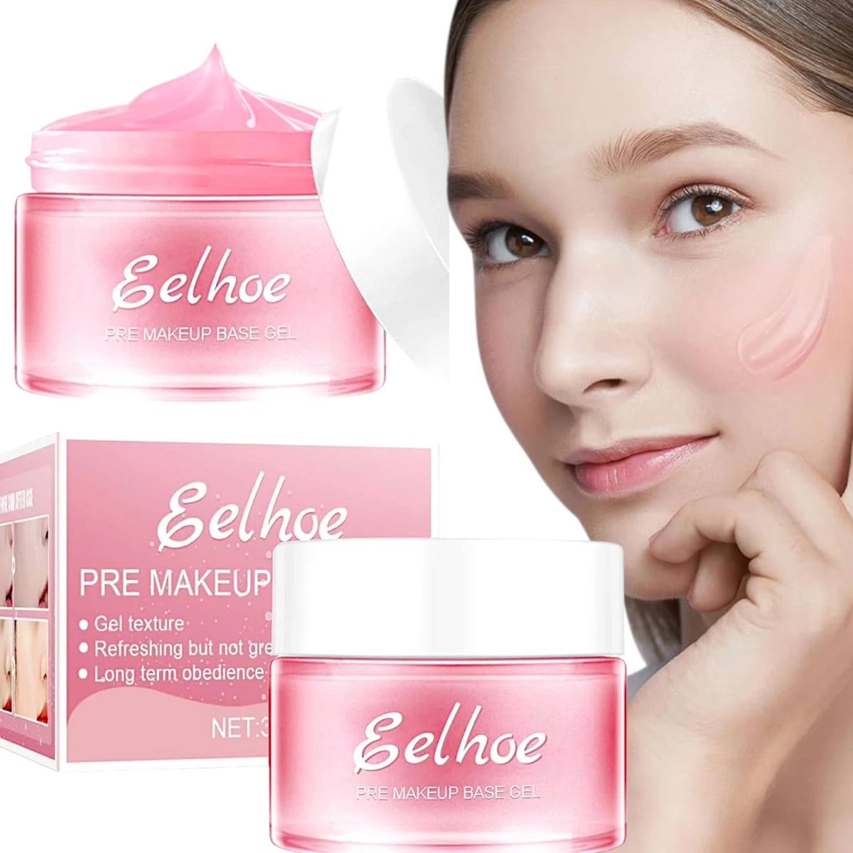 ŻELOWA MAGICZNA BAZA POD MAKIJAŻ WYGŁADZAJĄCA NAWILŻAJĄCA 30g BASE GEL 