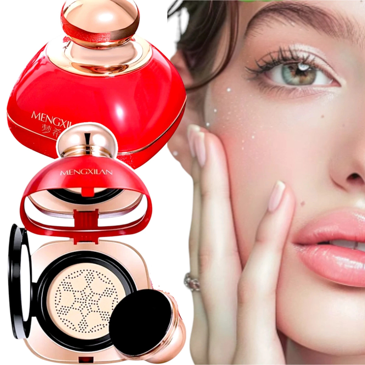 MENGXILAN PODKŁAD DO TWARZY SMOCZA KREW 15ml WYGŁADZA KORYGUJE PIELĘGNUJE