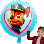 BALON FOLIOWY URODZINOWY 45cm PSI PATROL PIESEK CHASE NA URODZINY DZIECKA