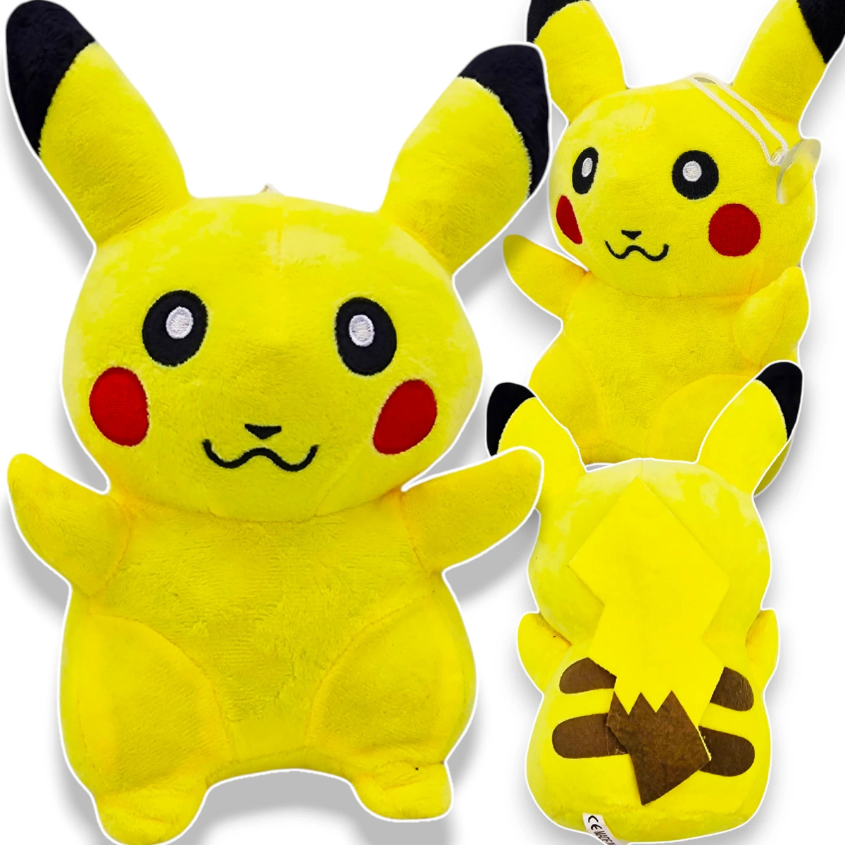 MASKOTKA PIKACHU MIĘKKA PRZYTULANKA DUŻY POKEMON PLUSZOWY MIĘKKI PLUZ 27CM