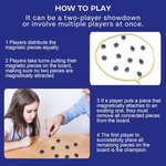 KAMIENIE MAGNETYCZNE DO GRY GRA SZACHY 20 KULEK MAGNETYCZNYCH MAGNETIC