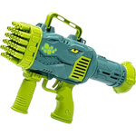 PISTOLET DO BANIEK MYDLANYCH AUTOMAT DINOZAUR MASZYNKA BAŃKI MYDLANE + PŁYN