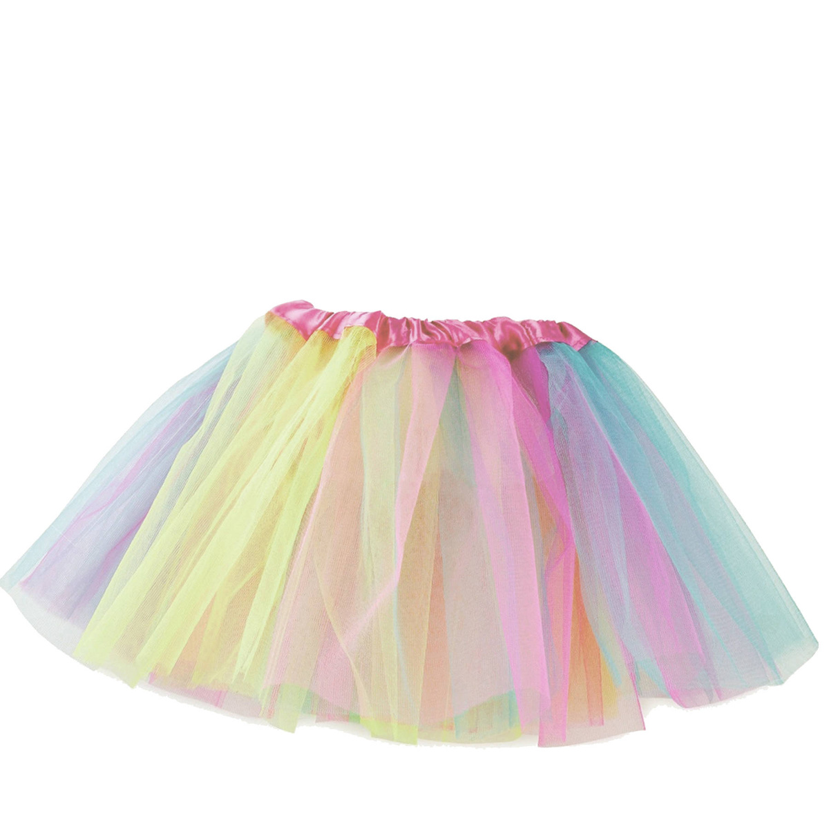 STRÓJ DLA DZIEWCZYNKI JEDNOROŻEC PEGAZ TĘCZOWY SPÓDNICZKA OPASKA PRZEBRANIE