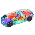 INTERAKTYWNY SAMOCHÓD LED AUTO DLA DZIECI ZABAWKA JEŹDZI ŚWIECI GRA DŹWIĘK